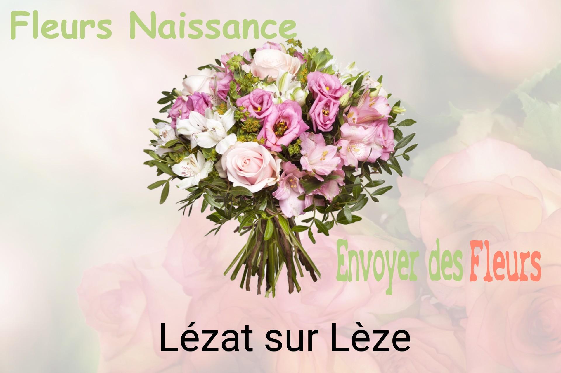 Bouquet de fleurs de naissance livré à Lézat-sur-Lèze